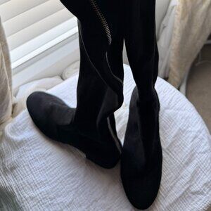 TImeless Black Suede Boots